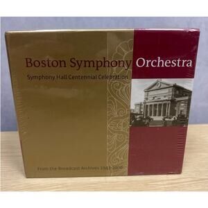 BOSTON SYMPHONY ORCHESTRA CENTENNIAL CELEBRATION CD BOX SET OF 12 NEW